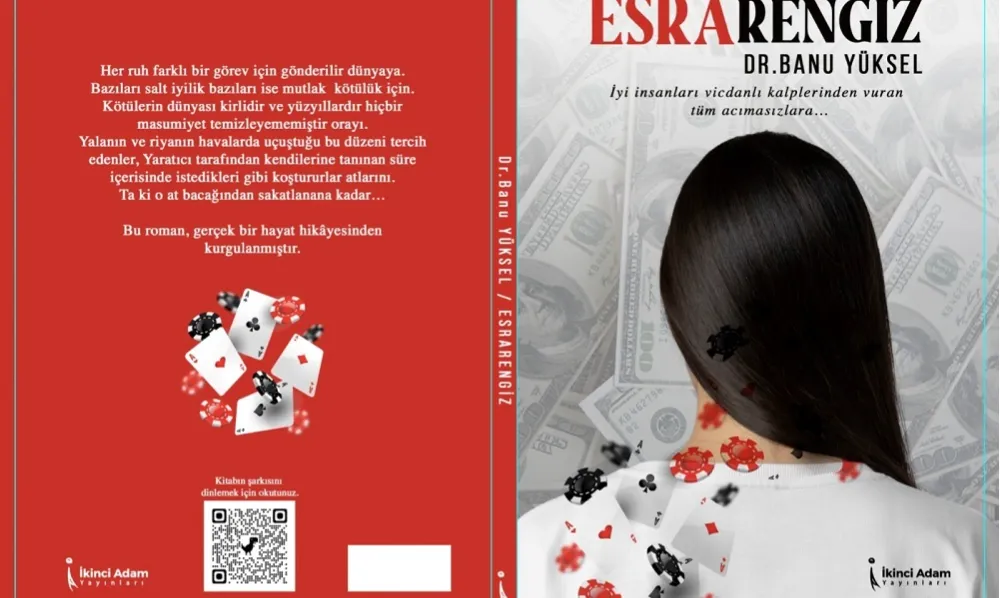 BANU YÜKSEL’İN KİTABI  “ESRARENGİZ”  ÇIKTI. 