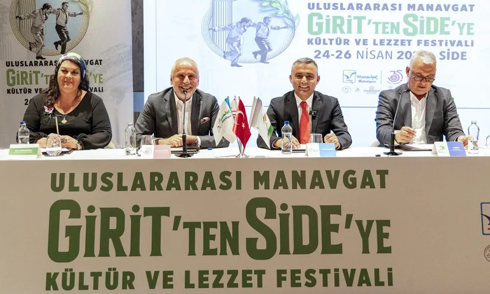 GİRİT’İN EFSANEVİ LEZZETLERİ VE MÜZİKLERİ SİDE’DE BULUŞUYOR
