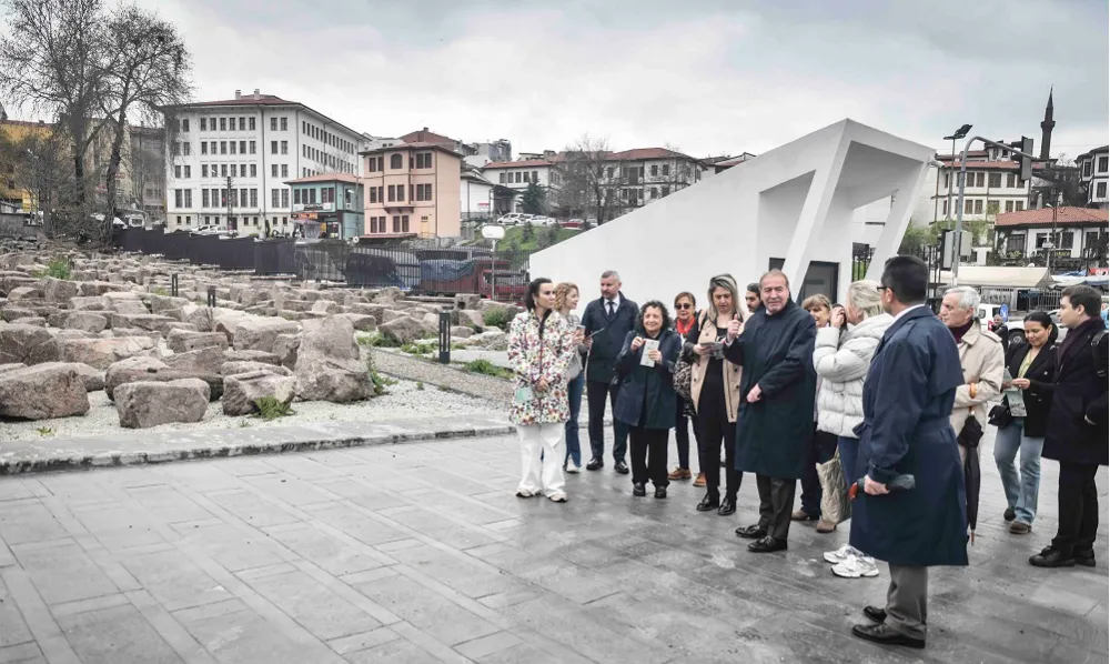 YABANCI DİPLOMATLARA ANKARA’NIN KÜLTÜREL MİRASI TANITILDI
